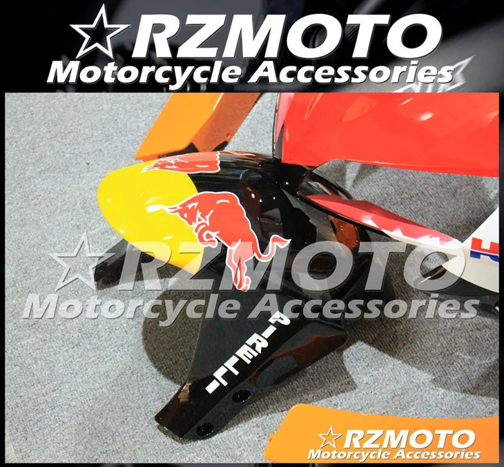 4 подарки ABS мотоцикл полный обтекатель комплект подходит для CBR600RR F5 2005 2006 05 06 cbr600 600RR тела набор оранжевый красный
