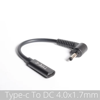 

Laptop Dc Power Adapter Converter for Lenovo YOGA 510 710 MIIX5 7000 Air 12 13 ideapad 320 USB Type C Female to 4.0*1.7 Charger