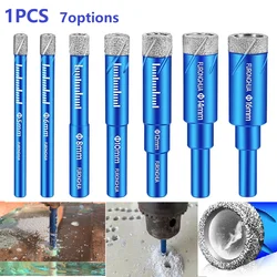 1pc durável diamante revestido núcleo broca bit 6 16mm para mármore de vidro granito diamante broca apropriado para trabalhar madeira