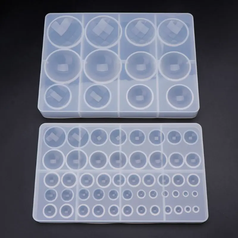 

Silicone Mold DIY Jewelry Making Stone Pendant Handmade Geometric Shape Round Molds Handmade Gifts
