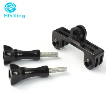 

BGNing Double Bracket Bridge Dual Adapter Expansion 2 Mount Selfie Connector for GOPRO Max 8 7 for AKASO EK7000 4K Action Camera