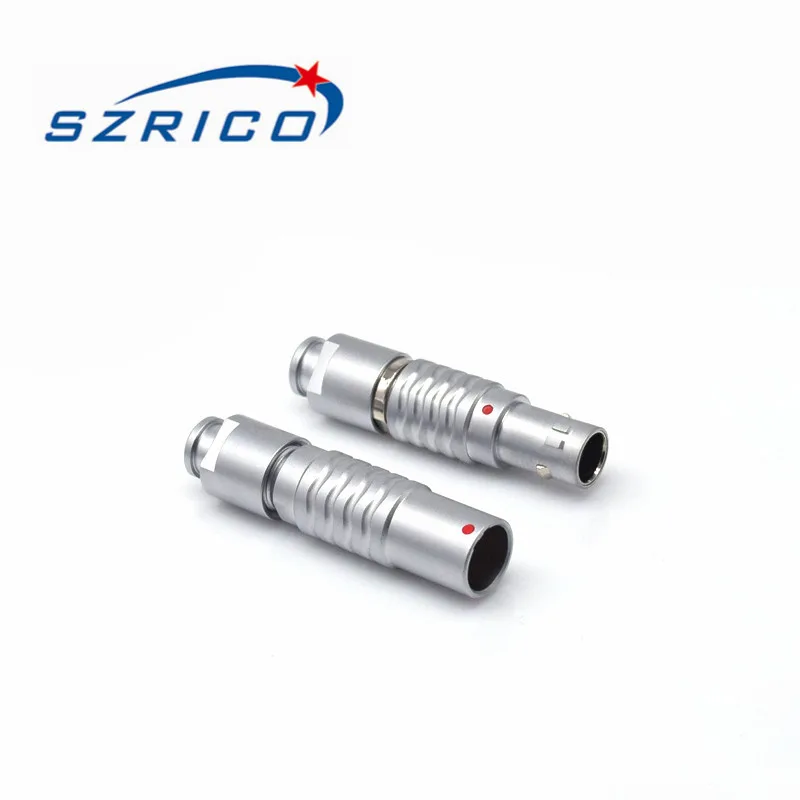 0B 1B Series FGG PHG 2 3 4 5 6 7 8 10 14 контактов штепсельная вилка Стандартный кабель с круглым
