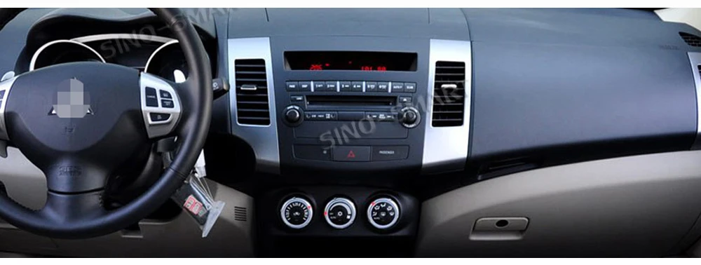 Best SINOSMART 4/8 core CPU, 2G RAM Android 8.1 Car GPS Navigation for Mitsubishi Outlander/Peugeot 4007/Citroen C-Crosser 8
