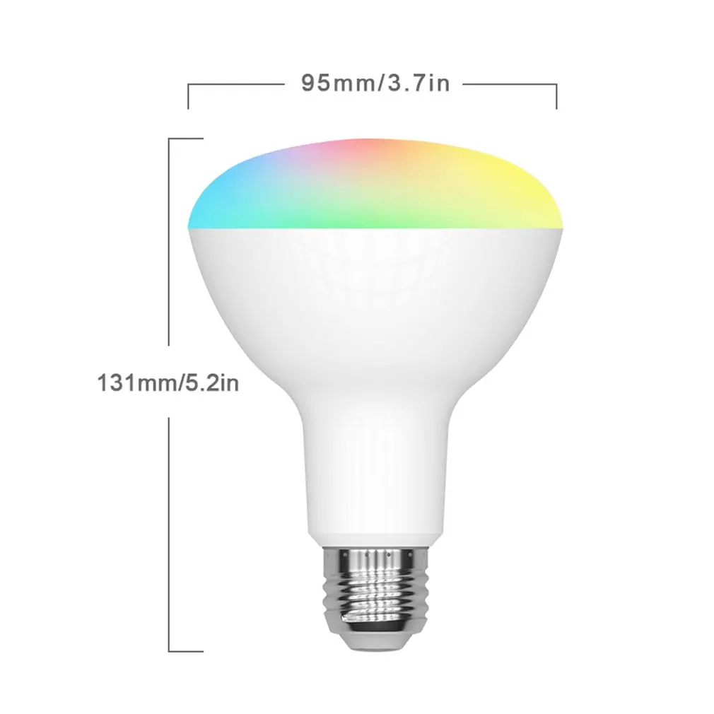 Интеллектуальная WiFi лампа RGB лампа Wake-up лампа с поддержкой WiFi смарт-лампы для Amazon ECHO Google Home IFTTT
