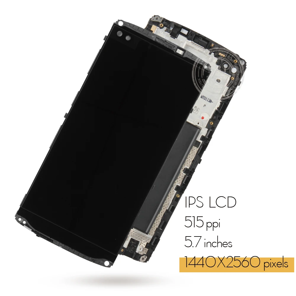 Srjtek для LG V10 H960 LCD дисплей панель сенсорный экран дигитайзер Датчик Стекло 5 7 рамка