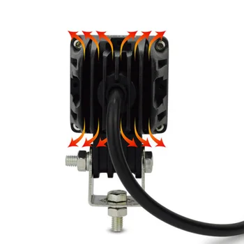 

LED Work Light 10W Square Off-Road Vehicle Engineering Lamp High quality