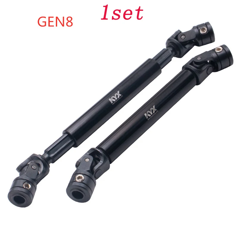 

1set Simulated Model Cars Redcat GEN8 Metal Front Rear Drive Shaft Upgraded Reinforced Steel Transmission Shafts for 1/10 RC Car