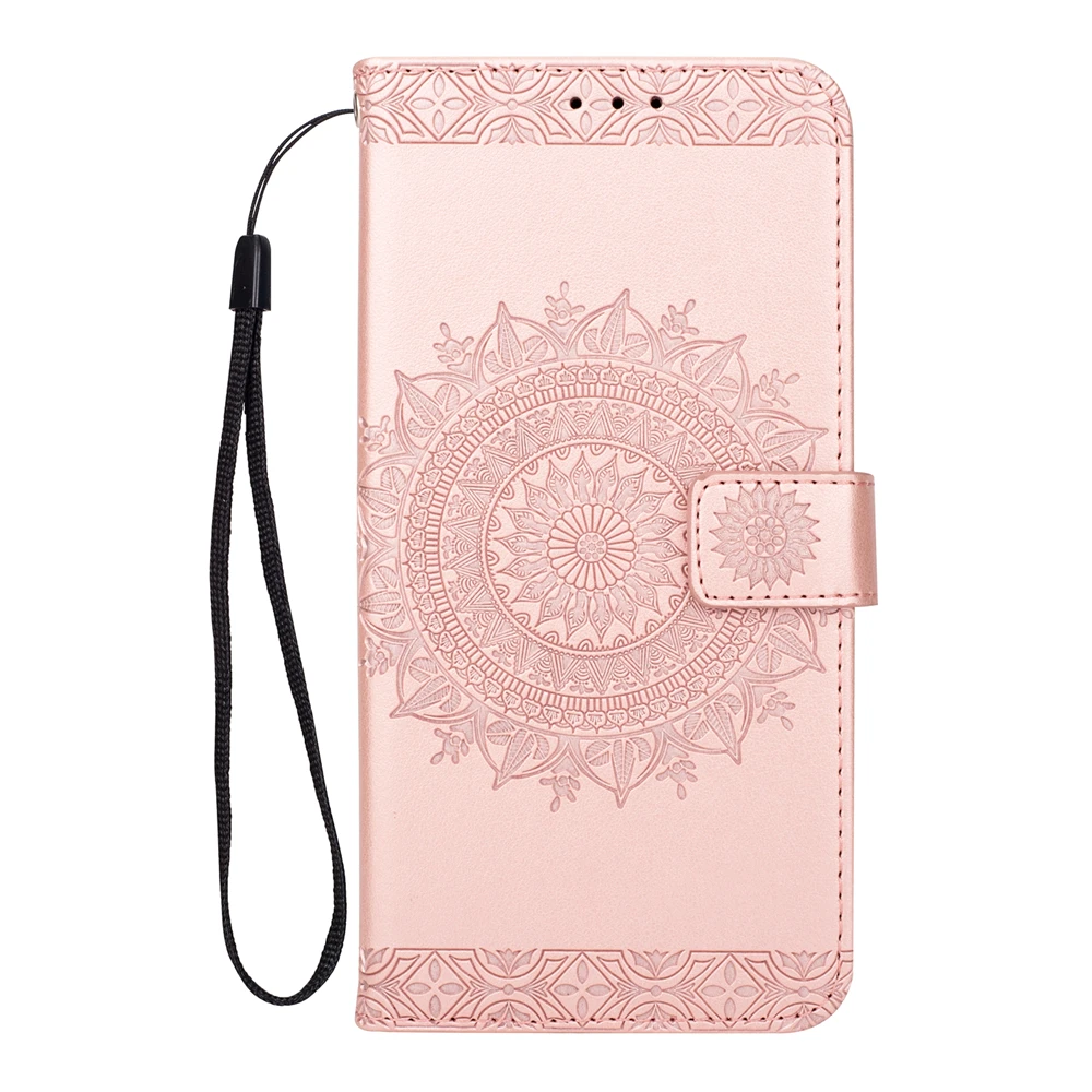Кожаный чехол для huawei P30 Lite 3D кошелек с мандалой чехол для huawei P20 Lite P20 P30 Pro mate 20 Lite Pro Nova 3e 4E флип чехол s