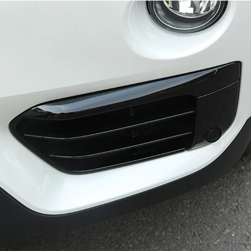 Для BMW X1 F48 2016 2017 2018 2019 хром передние противотуманные фары светильник лампа полоса