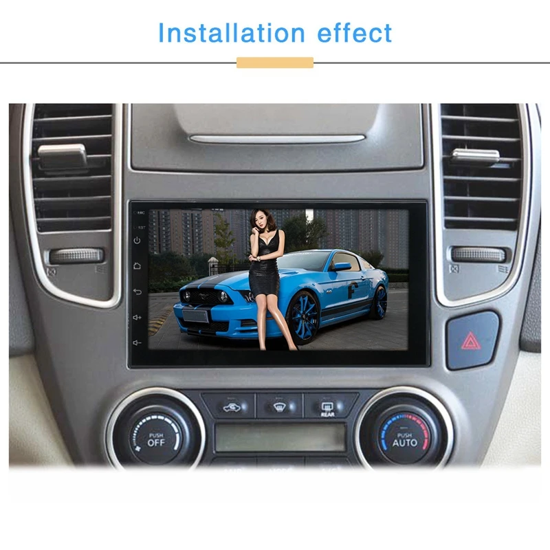 Flash Deal 7Inch 2 DIN Android 8.0 Car Multimedia Universal Player Car GPS Navigation Integrated Machine Smart 2.5D Tempered Screen Bluetoo 8