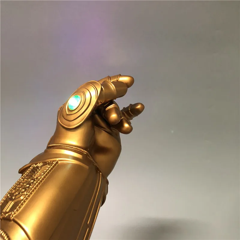 Thanos Infinity Gauntlet Superhero перчатки для косплея Железного Человека СВЕТОДИОДНЫЙ перчатки для детей и взрослых Новинка
