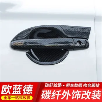 

for Mitsubishi Outlander 2013-2019 ABS Door Handle Cover Rearview mirror cover Trim Rear headlight Lamp Cover Car styling