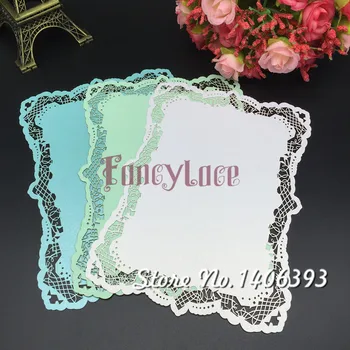 

12x17cm Laser Cut Rose Table Place Card Wedding party menu card Wedding Favor Party Decoration 20 pcs/lot 25 colors can be chose
