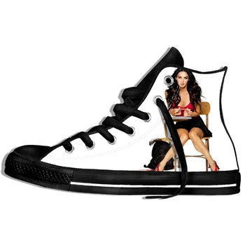

New Arrival Popular Megan Fox Men/Women 3D Print Sneakers Style Plimsolls Casual Shoes