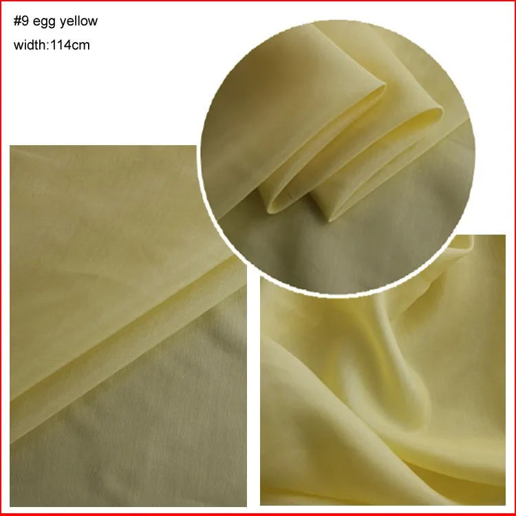 Luxurious Pure White Silk-Cotton Fabric for Dress Linings - Lightweight & Soft