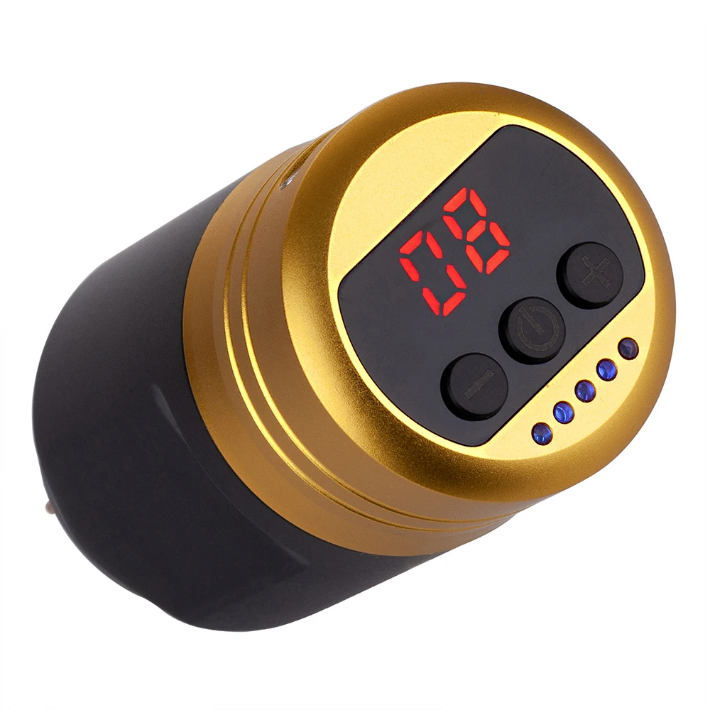 

DKLAB High Quality Mini Wireless Power Supply Tattoo Machine Mobile Charging Power Supply LCD Display Tattoo Equipment
