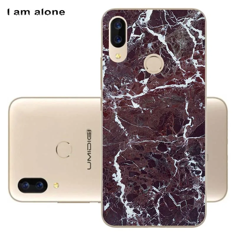 TPU I3 Я один телефон сумки для Umidigi power 6,3 дюймов Мягкий ТПУ модные мобильные чехлы для Umidigi power - Цвет: TPU I3