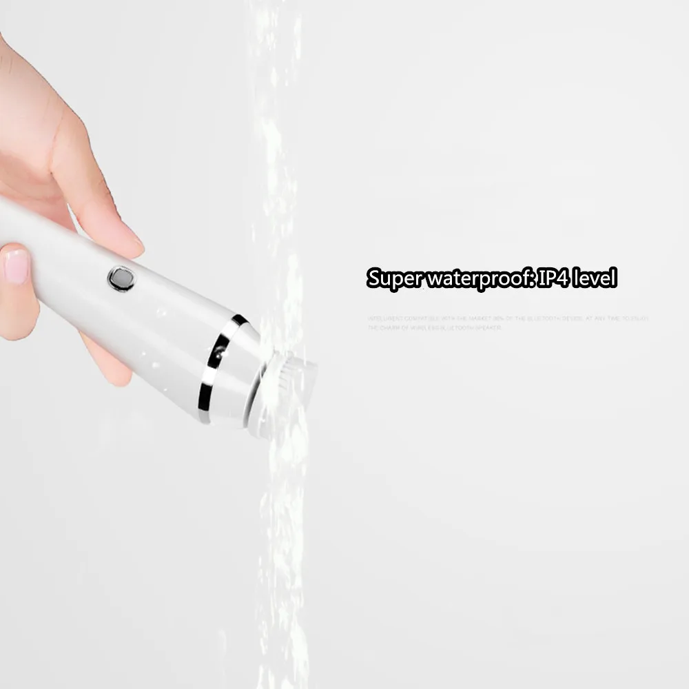 

3 in 1 Electric Facial Cleansing Brushes Face Cleaning Skin Pore Cleaner Body Cleansing Massage Mini Beauty Massager