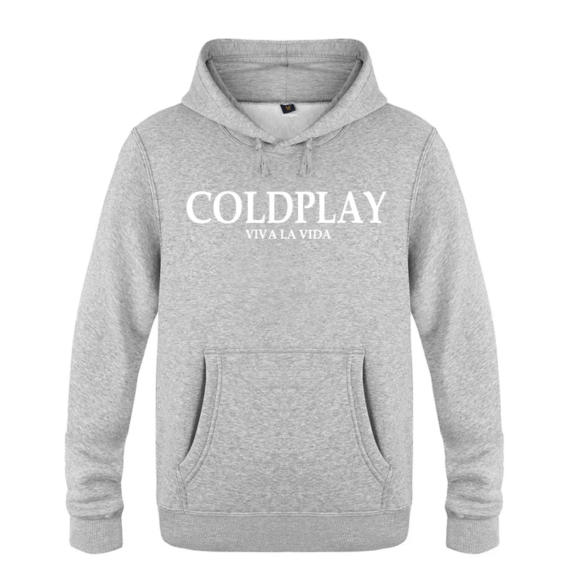 Viva la vida-COLD PLAY Coldplay Rock толстовки мужские мужские с капюшоном флисовый пуловер толстовки