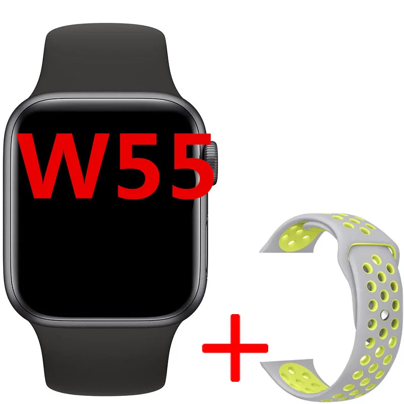 IWO 11 умные часы серии 5 w55 умные часы для Apple IOS Android 44 мм gps ЭКГ монитор сердечного ритма PK iwo 9 8 plus 9 10 - Цвет: iwo11 03