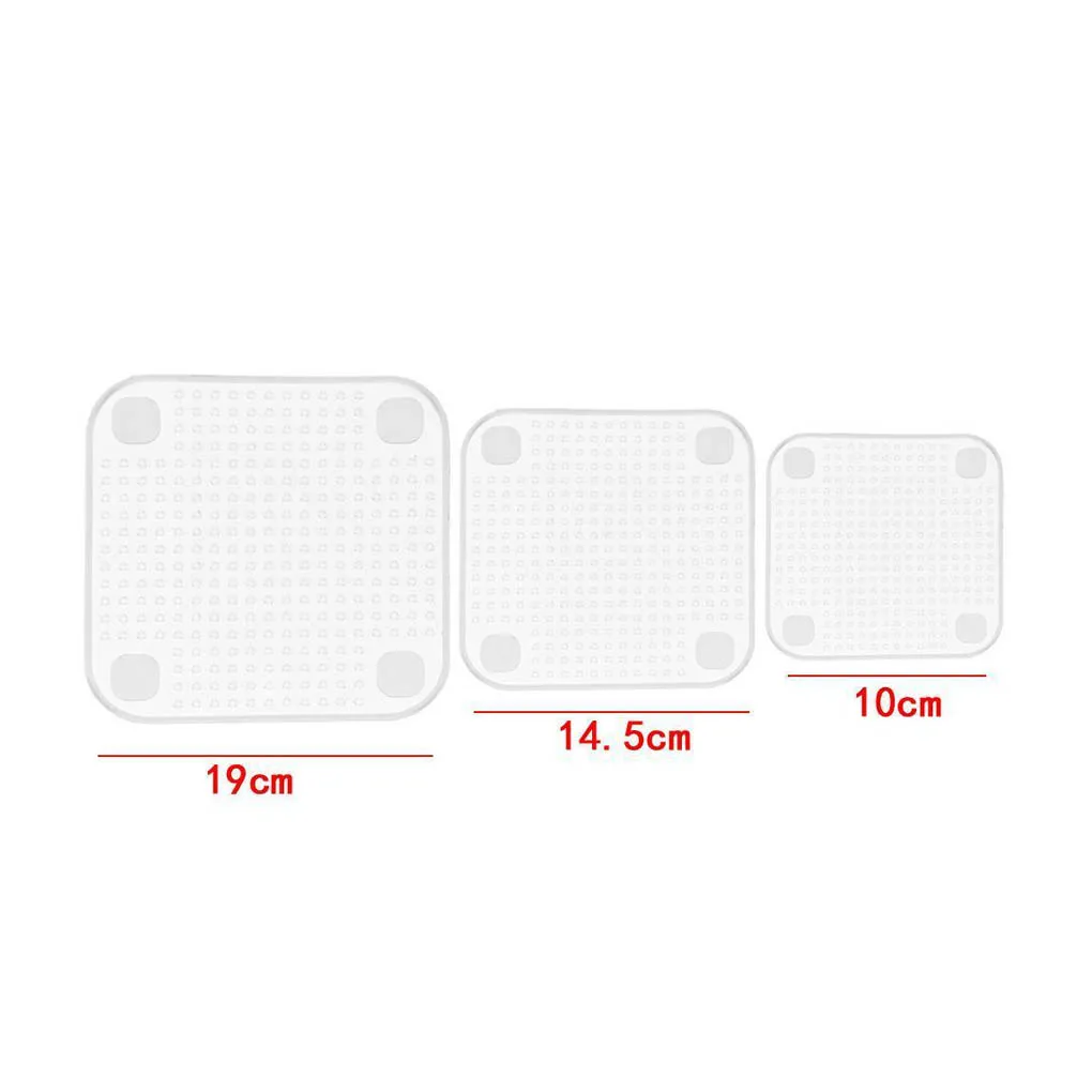 3/4pcs Multifunction Reusable Silicone Covers Food stretch Lid Bowl Preservative Film Fresh Keeping Wrap Seal Kitchen Tool