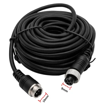 

Hot Camera Wire Rear View Easy-Fit Video Car Extension Cable 4pin Truck