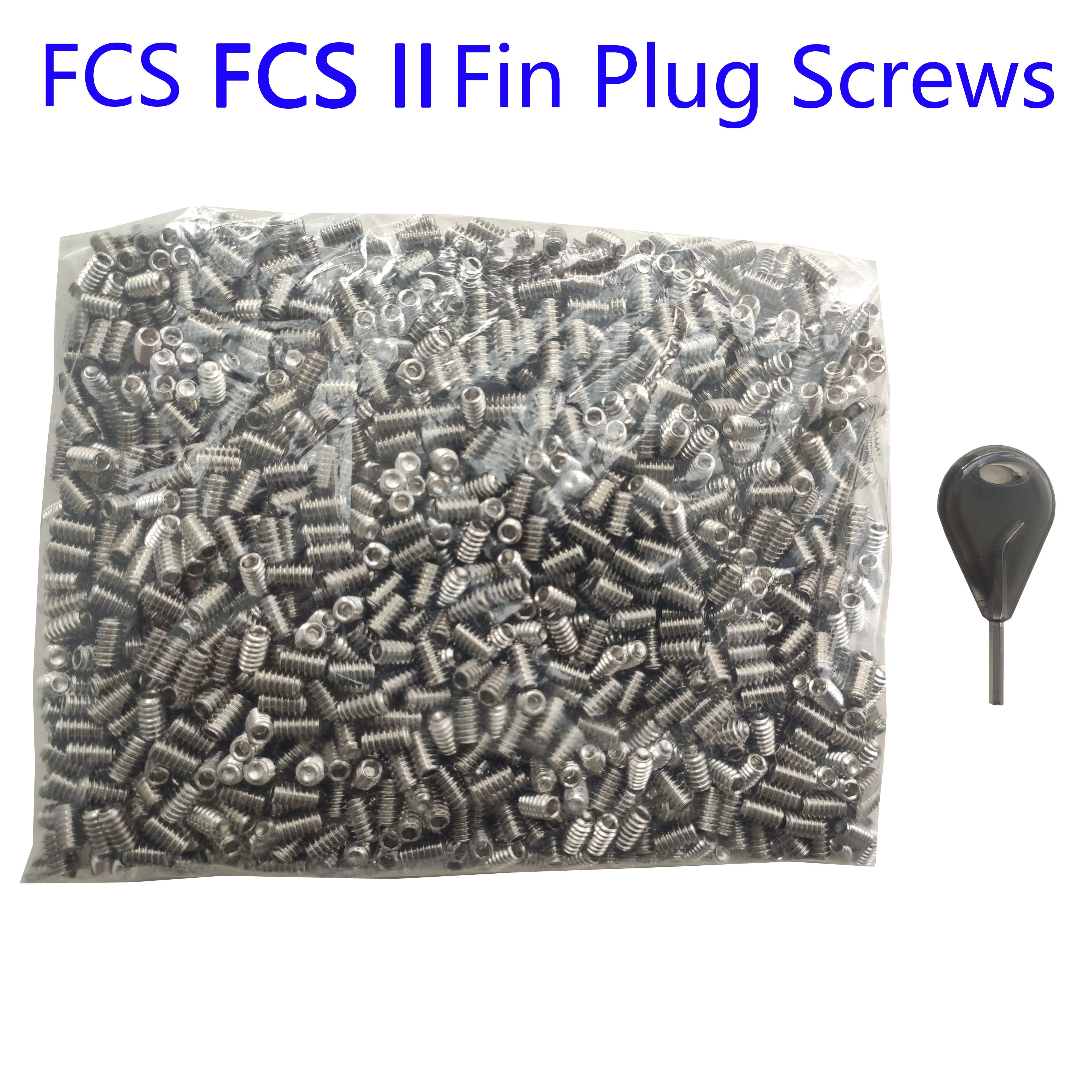 AQUBONA FCS or Futures Fiberglass Kite//KEEL//Fins for Surfing with Fin Bag and Fin Key