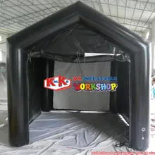  Sealed Inflatable Golf Simulator Tents / Inflatable Golf Simulator Cage Enclosure 