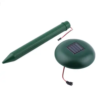 

Solar Power Eco-Friendly Ultrasonic Gopher Mole Snake Mouse Pest Reject Repeller Control for Garden & Yard