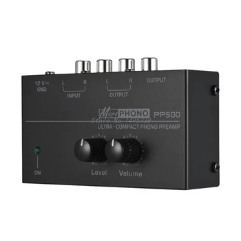

PP500 Phono Preamp Preamplifier with Level Volume Control for LP Vinyl Turntable