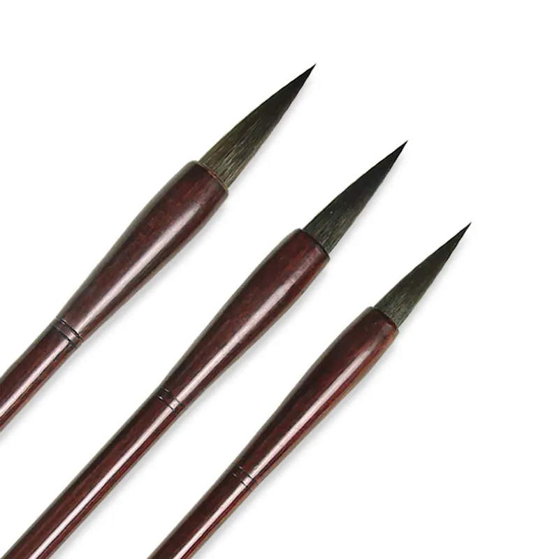 

2pcs/set Calligraphy Brush Mouse Whisker Brush Pen Set Caligrafia Tinta China Chinese Calligraphy Special Writing Brushes