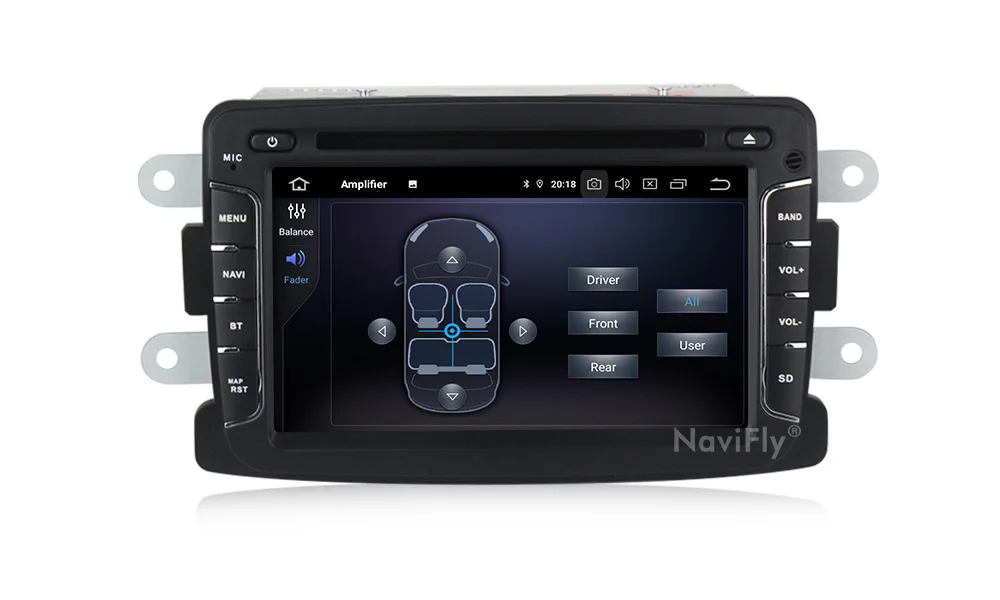 Discount NaviFly IPS DSP Android 9.0 Car DVD Radio GPS Navi for Lada Xray 2/Dacia/Sandero/Duster/Logan/Dokker/Lodgy/Captur Mirror Link BT 19