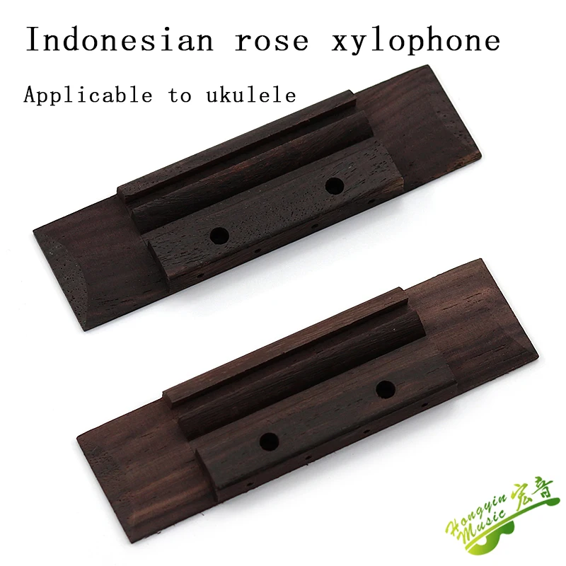 Indonesia rosewood ukulele bridge string pillow string board piano bridge pillow accessories macro sound