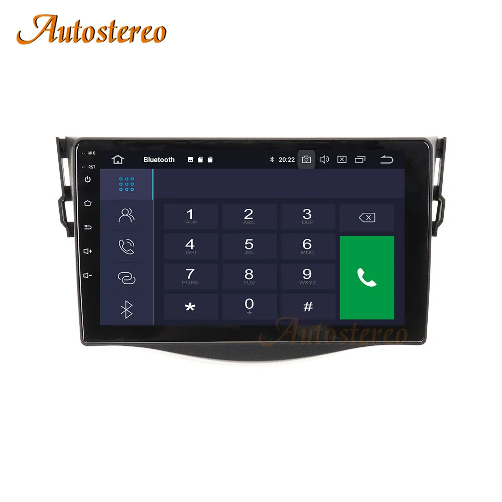 DSP Android 10,0 автомобильный dvd-плеер gps навигация для TOYOTA RAV4 2006-2012 головное устройство рекордер Авто Радио стерео Мультимедийный Плеер