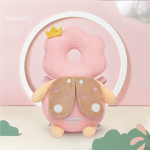 Toddler Baby Head Protector Safety Pad Cushion Back Prevent Injured Children Walking Anti-fall Pillow Anti-collision Helmet