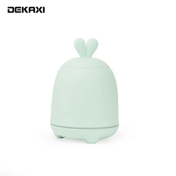 

DEKAXI 100ml cartoon rabbit aromatherapy humidifier mini aromatherapy essential oil diffuser with household LED lights