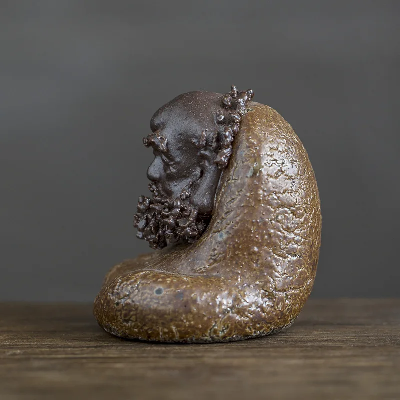 Bodhidharma tea Pet из китайской фиолетовой глины чайный набор кунг-фу традиционный чай ручной работы домашнее украшение для чайного подноса для веселья
