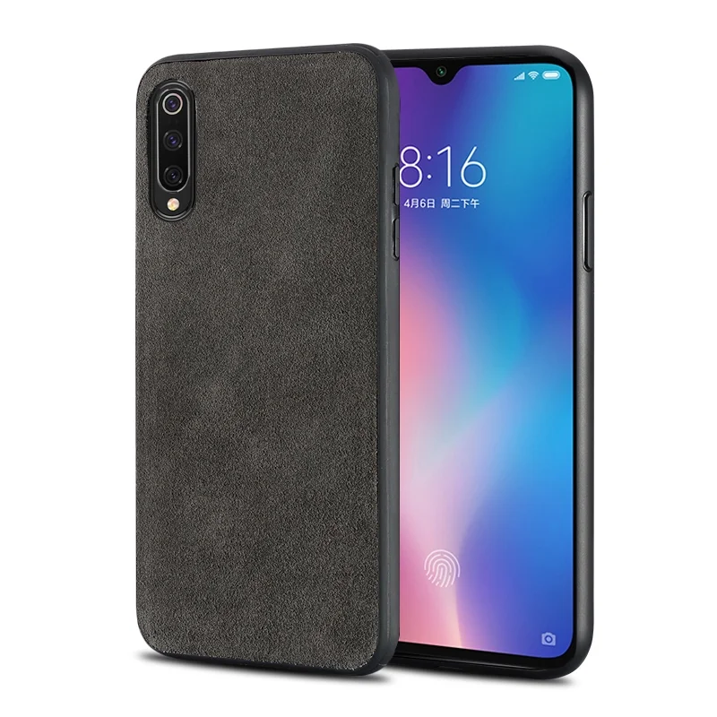 Дешевый чехол для телефона со стразами Xiaomi Mi 9 SE 9T A3 Pocophone F1 мягкий замшевый из ТПУ
