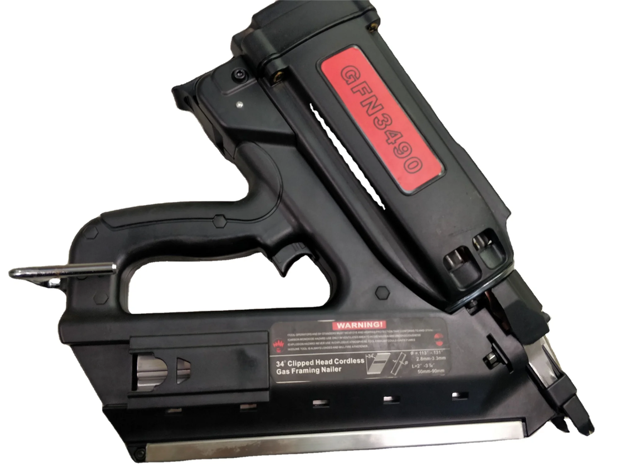 Apply to framing nails 50-90 mm gas nailer gas fuel cell