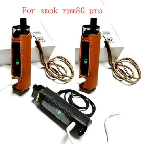 Кожаный чехол для Smok rpm80 pro защитный вейпа подходит rpm 80w 10 шт.|Бамперы| |