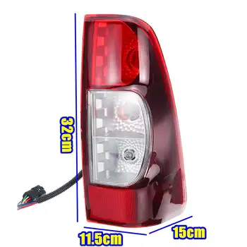 

Hot 1Pair Car Taillights For Isuzu Rodeo DMax Pickup 2007 2008 2009 2010 2011 2012 Tail Lights Rear Fog Brake Side Driving Lamp