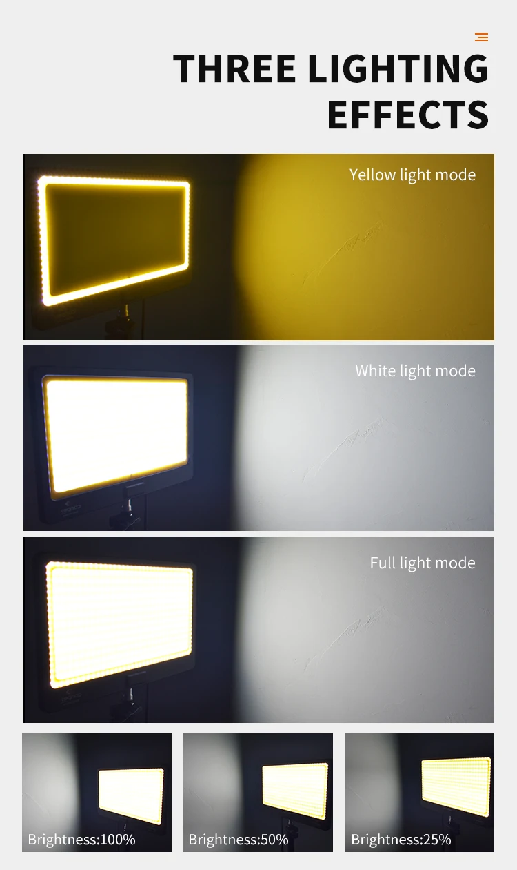 Three Lighting effects
