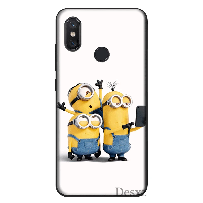 Mobile Cell Phone Case for xiaomi Redmi Note 6 7 8 Pro 5 5A 4X Prime Cover Minion My Unicorn Agnes christmas Cute
