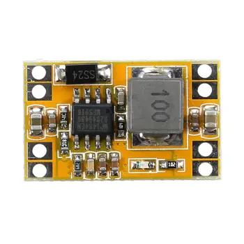 

Mini DC-DC 9V/12V/19V To 5V/3.3V 3A Buck Car Charging Step Down Power Supply Module