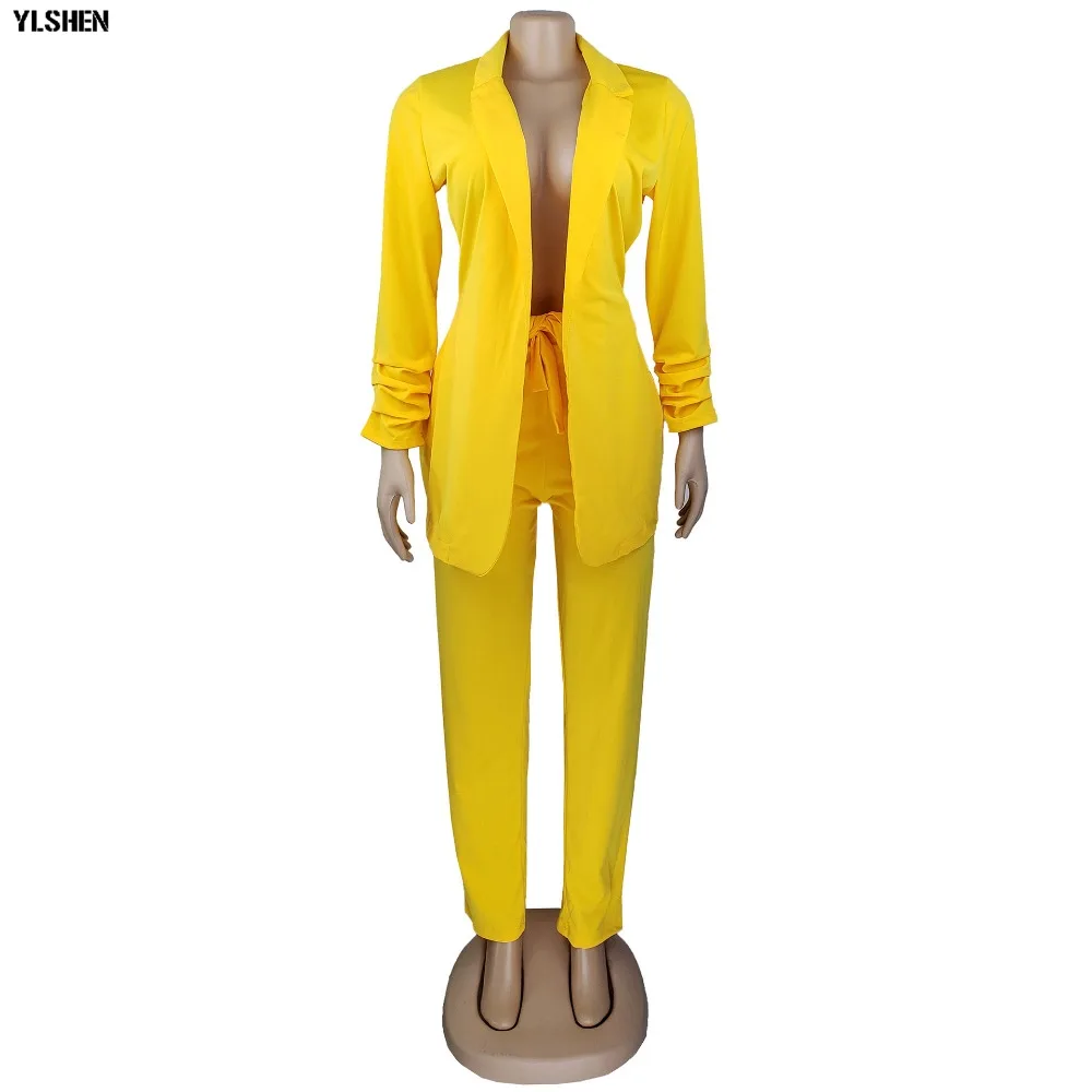 African Office Sets Dresses Clothes For Women New Bazin Broder Bow Belt Pants Top Dashiki Style Long Sleeve Africa Suit For Lady 04