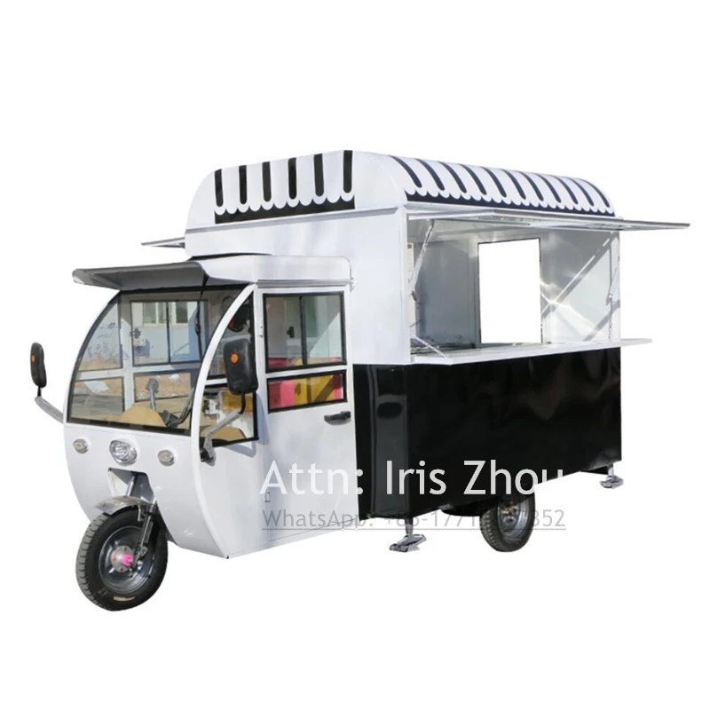 

2019 Europe standard used hot dog cart food cart electric food trailer for sale