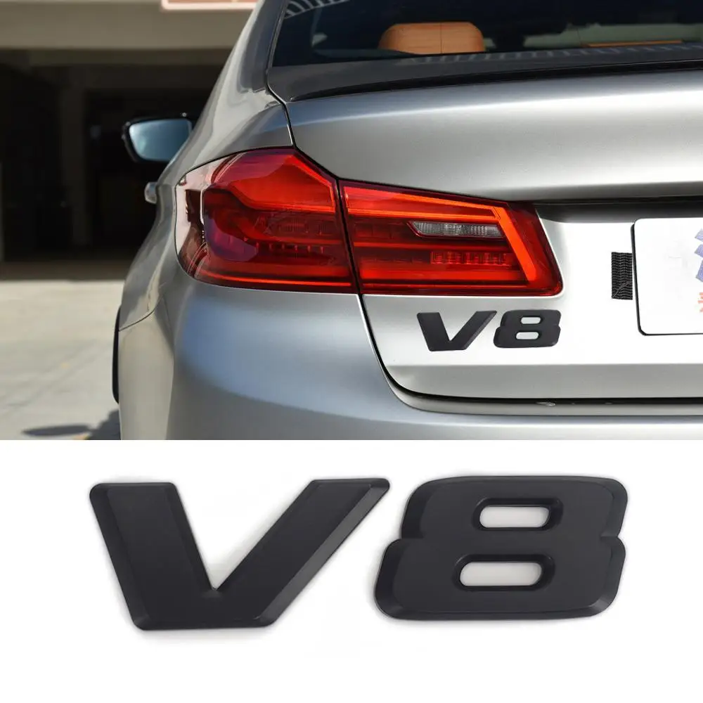 Багажник автомобиля Fender V8 V12 буквы знак Стикеры для BMW M производительность M2 M4 M5 X3M