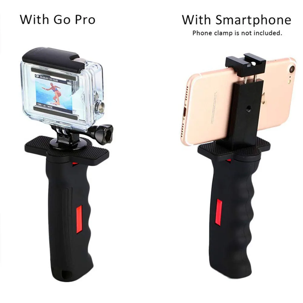 New Handheld Camera Pistol Grip Universal Handle Grip Holder Selfie Stick for GoPro Cameras Smart Phones New Handheld Camera Pistol Grip Universal Handle Grip Holder Selfie Stick for GoPro Cameras Smart Phones
