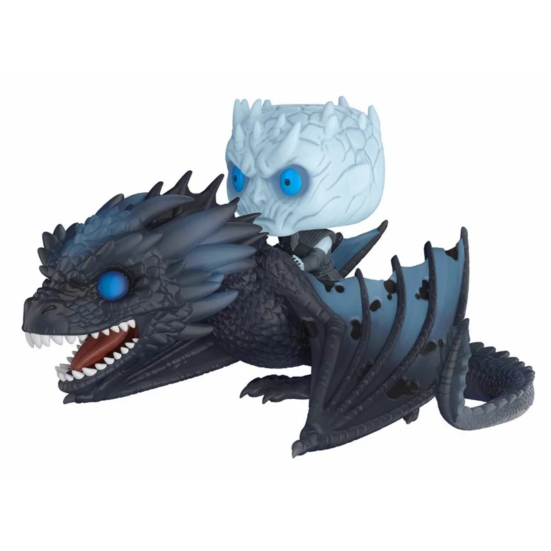 Игра трона фигурка ночной король Джон Сноу дрогон фигурка игра трон фигурки для коллекции - Цвет: 58 Night king Dragon