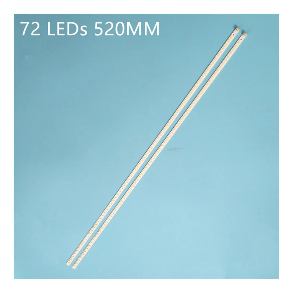 2 шт./лот 72LED светодиодная подсветка полосы для Toshiba 46SL412U 46-вниз LJ64-03035A салазки